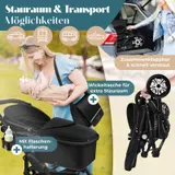 KESSER® Loops 4 in 1 Kombi Kinderwagen Reise Buggy inkl. Auto Babyschale Zubehör – Bild 7