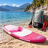 SUP Board Trend T1 Touring Komplettset 290cm Stand Up Paddle 140kg Pink – Bild 3