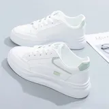 Damen Turnschuhe Komfort Sneaker Schnürung Sportschuhe Klassisch Freizeitschuhe – Bild 6