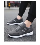 Herren Damen Sneaker Sportschuhe Turnschuhe Laufschuhe Freizeit Klettverschluss  – Bild 11
