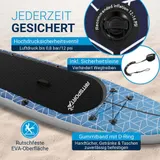 Stand Up Paddling Board Deep Ocean Blau mit Kajaksitz - Sehr Gut – Bild 6
