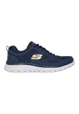 Skechers Herren Burns Agoura Sneaker Navy Orange – Bild 2