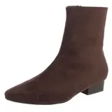Damen Stiefeletten mit Reißverschluss Ital-Design 4063 in Braun – Bild 6