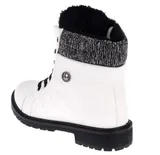 Damen Boots Stiefeletten Stiefel Winterschuhe Gefütterte Schuhe Schnür-Booty – Bild 3