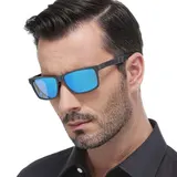 Aluminium Magnesium Polarisiert Sonnenbrille Herren Retro UV 400 Fahren Brille – Bild 13