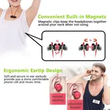 Bluetooth Wireless Kopfhörer HD Noise Cancelling IPX5 Wasserdicht Magnetisch Sport – Bild 5