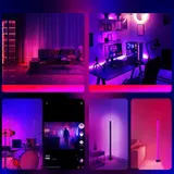 LED Stehleuchte RGB Dimmbar Farbig Stehlampe Lichtsäule Standleuchte Dimmbar DHL – Bild 12
