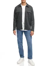 Indicode Herren Langarmhemd INNello Zip Shirt-Herrenhemd Reißverschluss Hemd – Bild 6
