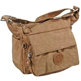 Bag Street kleine Damen Handtasche Schultertasche City Umhängetasche Nylon 2251 – Bild 1