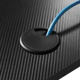 Gaming Tisch mit LED höhenverstellbar Gamer Computer PC Schreibtisch Bürotisch – Bild 10