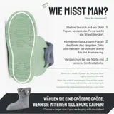 LADEHEID Gummistiefel Kinder Gefütterte Jungen Mädchen Thermo Regenschuhe 22-35 – Bild 2