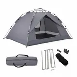 Campingzelt Pop Up Zelt Reisezelt Leichtzelt Sommerzelt Zelt 3 bis 4 Personen – Bild 8
