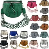 Umhängetasche Crossbody Bag Damen Handtasche Schultergurt Tasche Schultertasche – Bild 2