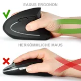 SET: Mechanische USB Gaming Tastatur RGB LED & Ergonom. Funkmaus QWERTZ Layout – Bild 8