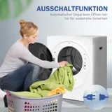 Mini Wäschetrockner 4 kg mit 4 Programme bis zu 65℃ 850W Refurbished – Bild 7