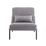 Loungesessel Sessel mit Kissen Stoffsofa Einzelsofa Wohnzimmersofa Gepolstert – Bild 13