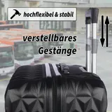 L 90L Koffer Reisekoffer Travel Hartschalenkoffer Reisen 44x64x27,5 cm Herren – Bild 10