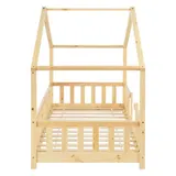 Kinderbett Treviolo 90x200 cm Holzfarben [en.casa] – Bild 6