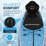 Stand Up Paddling Board Deep Ocean Blau mit Kajaksitz - Sehr Gut – Bild 4