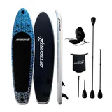 Stand Up Paddling Board Deep Ocean Blau mit Kajaksitz - Sehr Gut – Bild 1