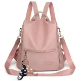2 in 1 Rucksack Tasche Damen Schultertasche Umhängetasche Handtaschen Backpack – Bild 4