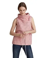 G-Star, Damen, Shirts Sleeveless Fitness Weste Mock Neck Shirt, Rosa, M – Bild 1