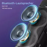 2000W Bluetooth Lautsprecher LED Subwoofer Boombox Musikbox Party mit Mikrofon – Bild 7