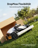 Mammotion LUBA Mini 2 AWD 1500 Mähroboter ohne Kabel bis 1500m² 80% Steigung APP – Bild 5