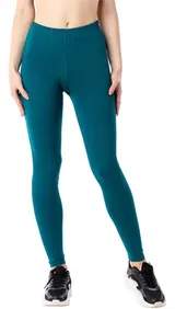 Bellivalini Damen Leggings Elastischer Bund Lang Hose Bio-Baumwolle XS-4XL – Bild 1