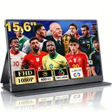 15,6 Zoll Portable Monitor IPS Bildschirm Tragbarer Mobiler FHD 1920*1080 HDR – Bild 1