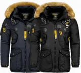 Geographical Norway Herren Winter Jacke FVSB Parka Outdoor Mantel Luxus AGAROS – Bild 5