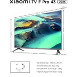 Xiaomi TV F Pro 43 | 4K UHD QLED Smart TV | Fire OS 8, Alexa, AirPlay – Bild 4