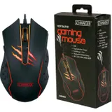 Schwaiger USB Gaming Maus RGB LED Beleuchtet Gamer Mouse 6 Tasten dpi-Schalter – Bild 1