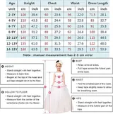 Mädchen Kleid Prinzessinkleid Hochzeitskleid Partykleid, Weiß, 10 Jahre – Bild 4