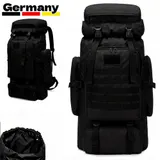 80L großer Wanderrucksack Reiserucksack Trekking Rucksack wasserabweisend – Bild 1