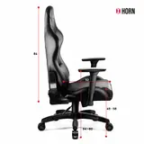 Diablo X-Horn 2.0 Gaming Stuhl Gamer PC Chair Bürostuhl Schreibtischstuhl S-XL – Bild 12