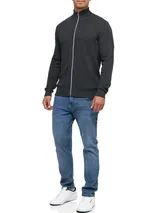 Kronstadt Herren Strickjacke KSCarlo Zip-Cardigan Strick Pullover Stehkragen – Bild 6