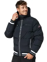 Indicode Herren Winterjacke Marlon-Jacke Steppjacke Kapuze Daunen Optik Männer – Bild 3