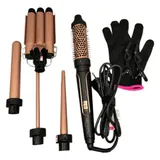 BESTOPE PRO Lockenstab 5 in 1 Lockenstäbe mit Ionen-Technologie, Lockenstab Set – Bild 3