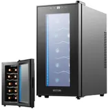 Weinkühlschrank Weinkühler Weinschrank Mini Kühlschrank Weinklimaschrank Minibar – Bild 1