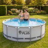 Pool Framepool Aufstellpool rund 366x100cm Schwimmbad Schwimmbecken ohne Zubehör – Bild 7