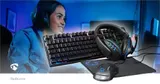 Nedis 5-in-1 Gaming-Set AZERTY FR Tastatur Maus Headset Mauspad-Kombinationsset – Bild 4
