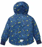 LUPILU® Kleinkinder Jungen Schneejacke mit Kapuze Jacke Winterjacke Armstulpen – Bild 2