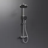 Duschsystem Regendusche Mit Thermostat Handbrause Duschset    Mechanische Tasten – Bild 2