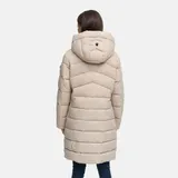Marikoo Damen Herbst Winter Steppmantel Parka Jacke lang warm gefüttert N075 – Bild 4