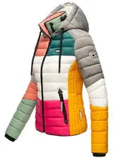 Navahoo Damen Jacke Steppjacke Übergangsjacke gesteppt Stepp Frühjahr NEU B881 – Bild 3