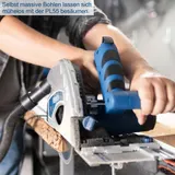 Scheppach Tauchsäge PL55 Handkreissäge Tauchkreissäge 1200W + 2 Führungschienen – Bild 6