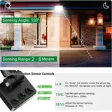 LED Strahler Außen Fluter 10W-100W mit Bewegungsmelder Scheinwerfer Garten Lampe – Bild 3