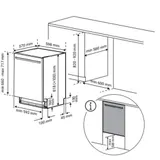 Beko Geschirrspüler Unterbau Inverter 14 Maßgedecke 60cm Edelstahl Auto Eco NEU – Bild 10