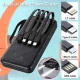 Powerbank 1000000mAh 22W USB-C Externer Batterie 4USB Ladegerät für Alle Handys – Bild 1